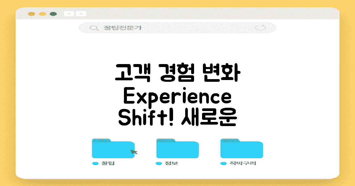 고객 경험의 변화