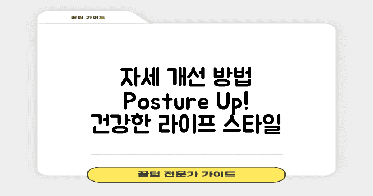 어떻게 자세를 개선할까?