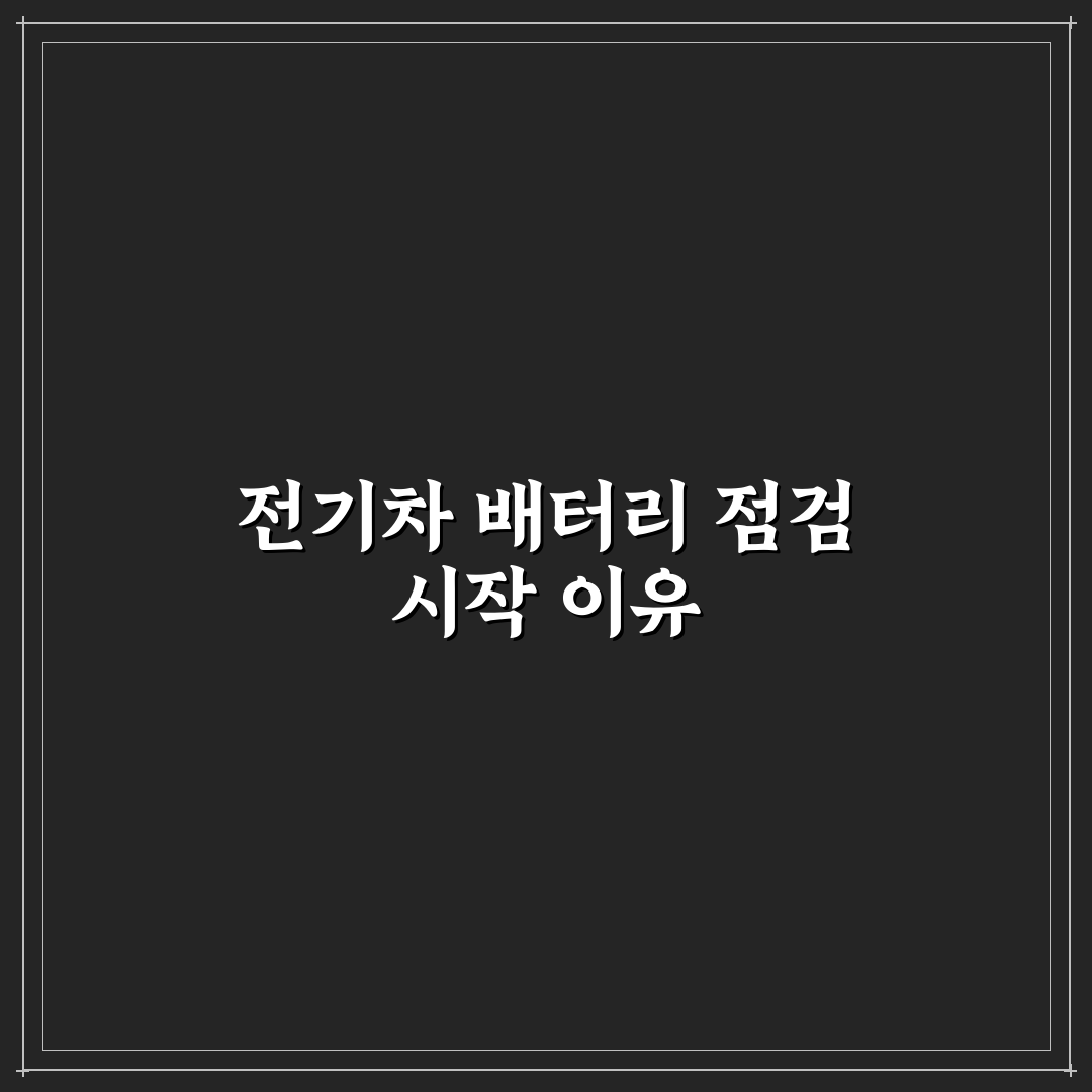 전기차 배터리 진단 서비스 직접 써본 후기와 평가