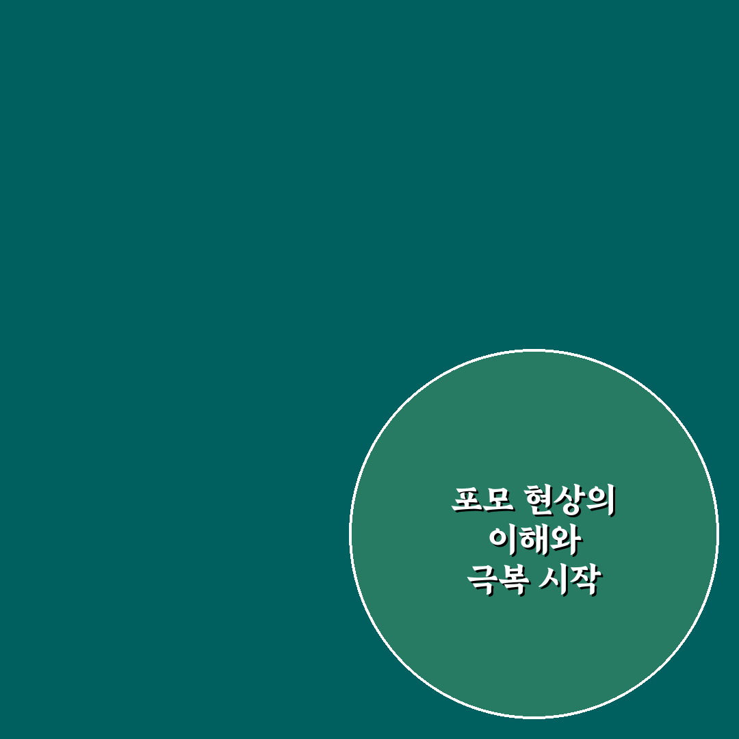 주식 포모 이기는법 5가지 체크포인트 분석과 판단 기준