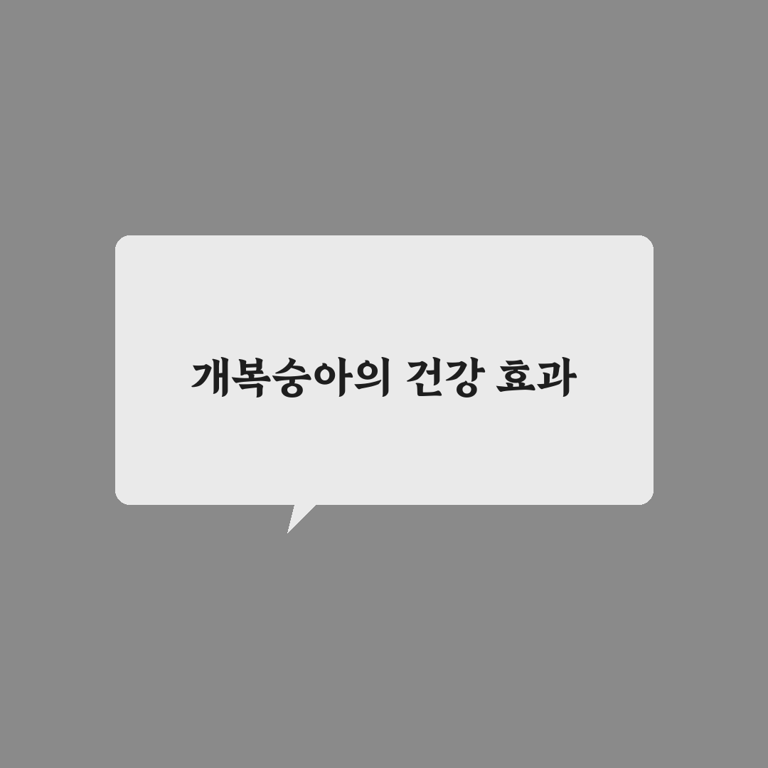 개복숭아 액기스 효능과 부작용 비교 분석 가이드